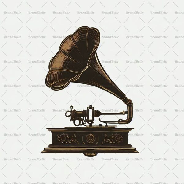 Antiker Grammophon